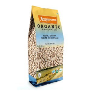 Image of Annapoorna Kabuli Chana 500g package.