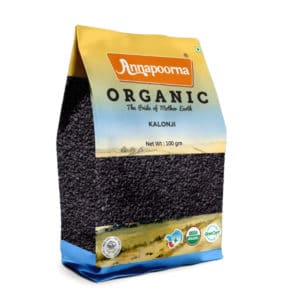 Image of Annapoorna Kalonji 100g package.