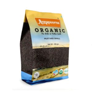 Image of Annapoorna Mustard Small 100g package.