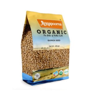 Image of Annapoorna Quinoa Seeds 100g package.